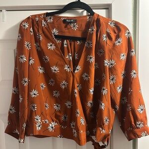 Madewell Cute Flower Blouse